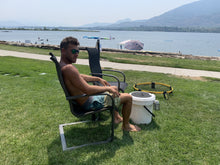 Load image into Gallery viewer, Premier 2 in 1 SUP Seat and Rotomolded 5 Gallon Cooler - Keeps Ice For 5 Days!
