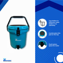 Load image into Gallery viewer, Premier 2 in 1 SUP Seat and Rotomolded 5 Gallon Cooler - Keeps Ice For 5 Days!
